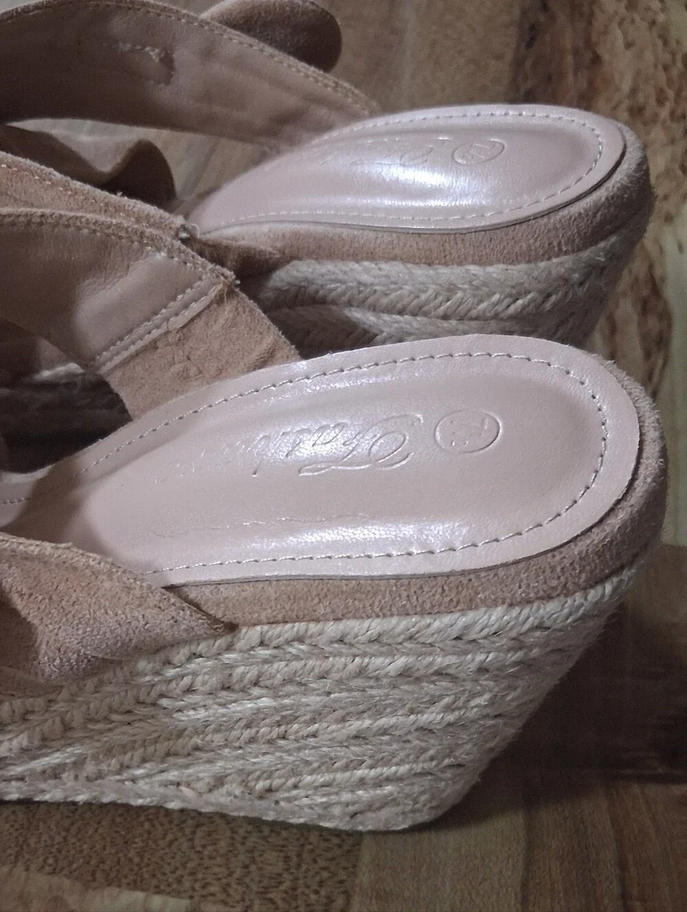Fashare Beige Suede Platform Slide Sandals - Comfortable Women’s Summer Shoes